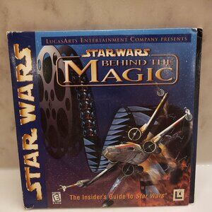 Lucas Arts Entertainment Company Stars Wars Behind the Magic Computer Game